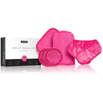 Notino Spa Collection Make-up removal set set demachiant pentru make-up din microfibră Pink - imagine 2